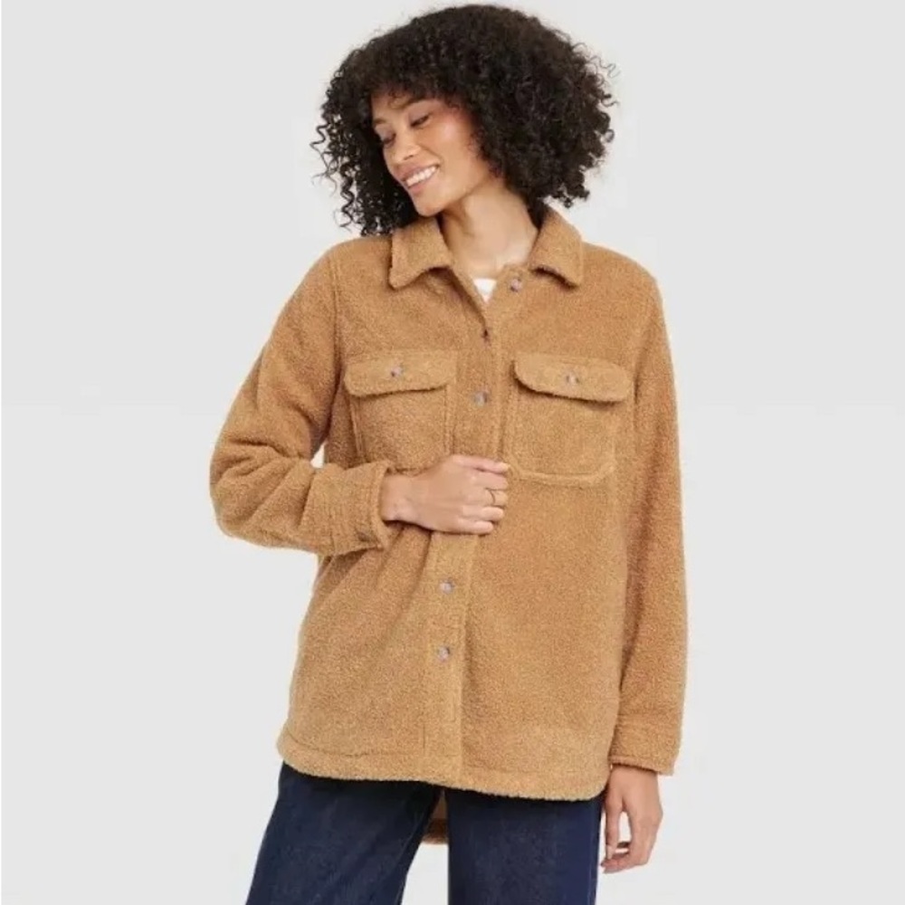 NWT Universal Thread Target Button Down Shacket Blazer size L